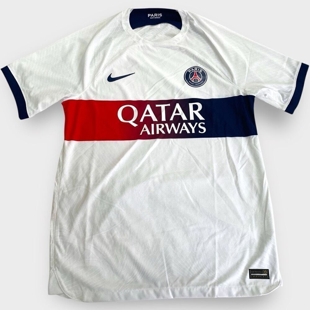 Nike Paris Saint-Germain Vaporknit Jersey 2023/24 DX2619-101 Mens size M New